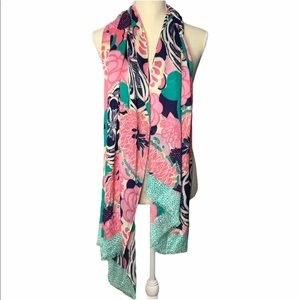 Large Floral Scarf